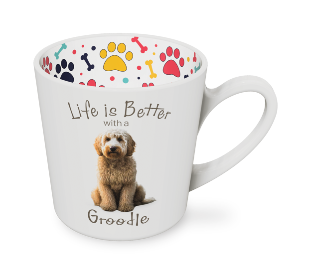 I Love My Groodle Mug