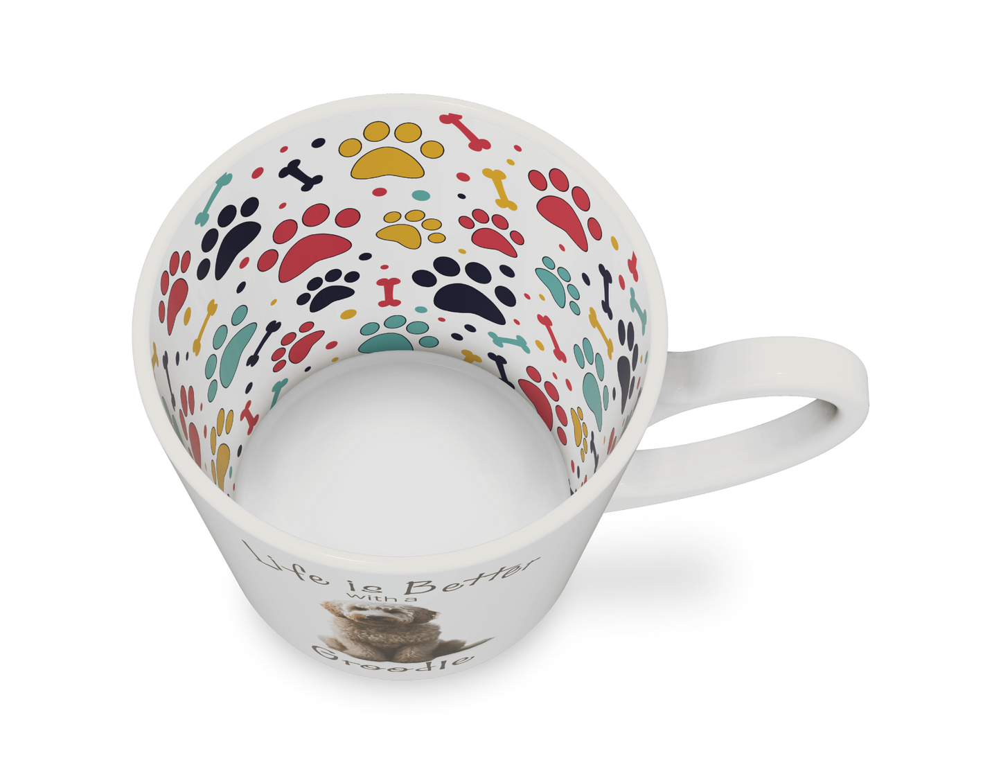 I Love My Groodle Mug