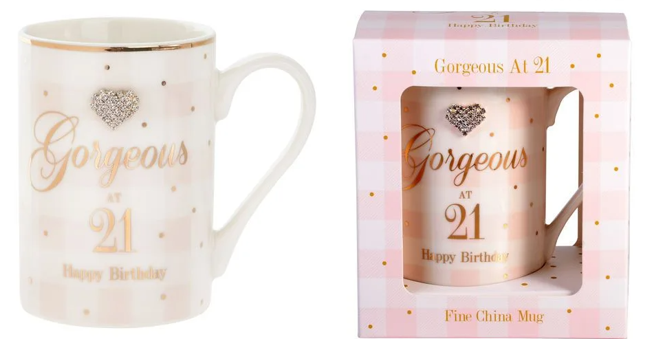Gorgeous at 21 Mug