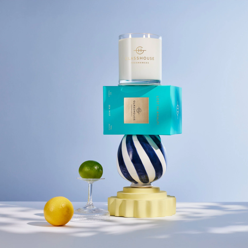 Glasshouse 760g Candle - Lost in Amalfi