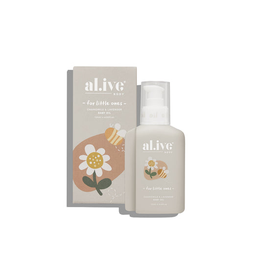 al.ive baby - Chamomile & Lavender Baby Oil