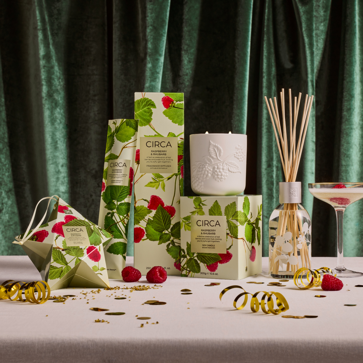 Circa - Raspberry & Rhubarb Fragrance Diffuser