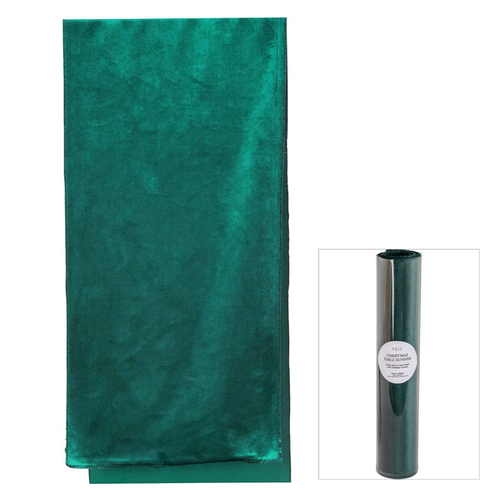 Luxe Velvet Table Runner - Green