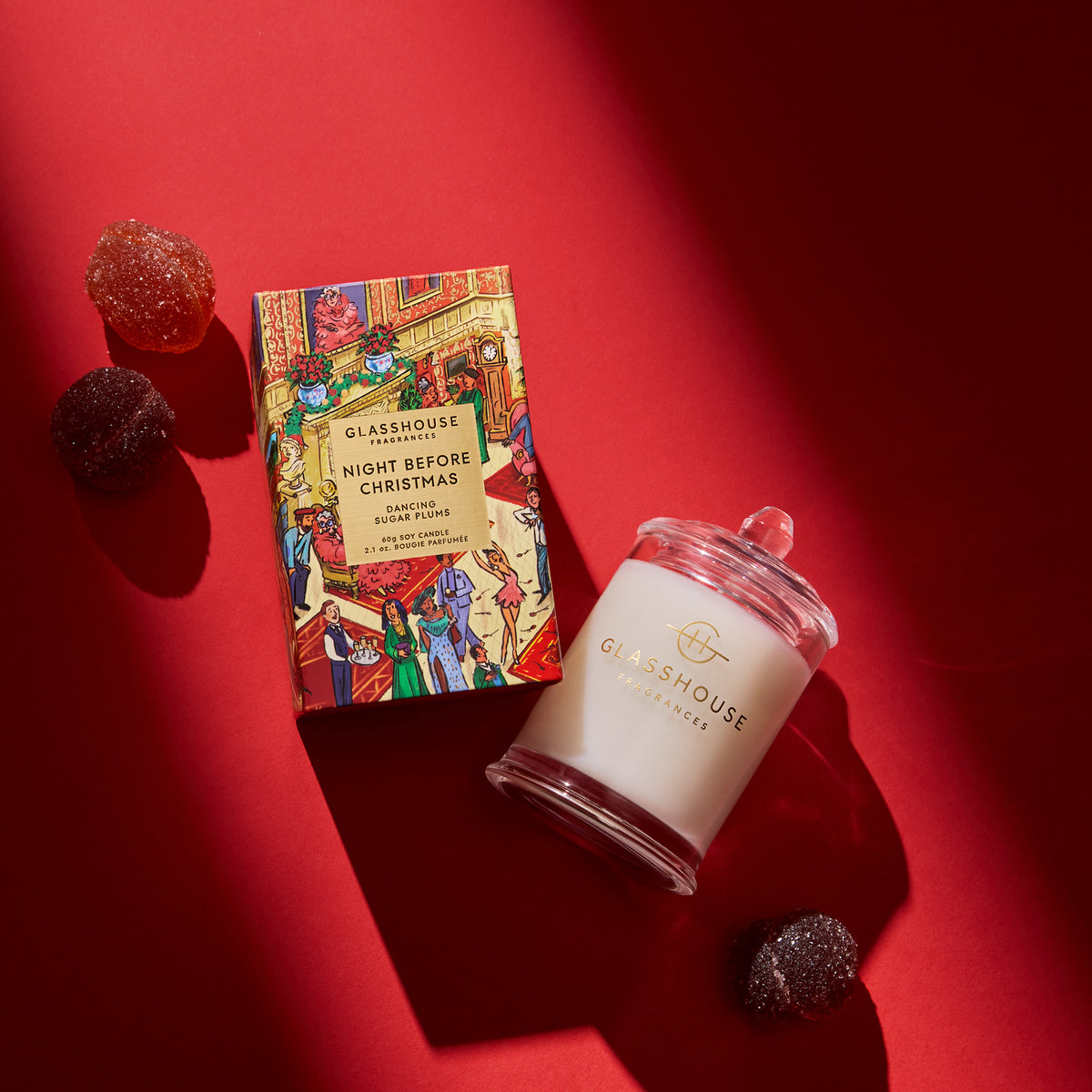Glasshouse Fragrances - Night Before Christmas Candle