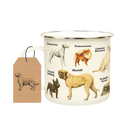Dogs Enamel Mug