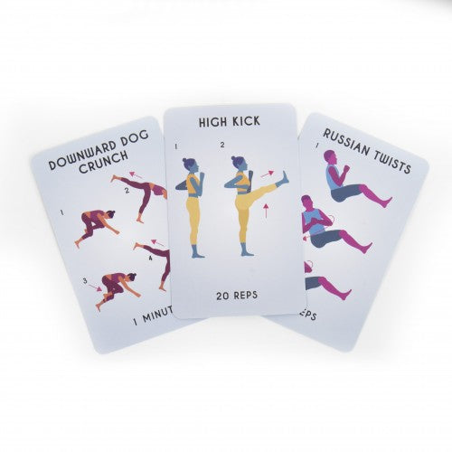 100 Get Fit Exercise Cards
