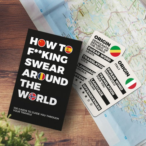 How To F....king Swear Around the World Cards