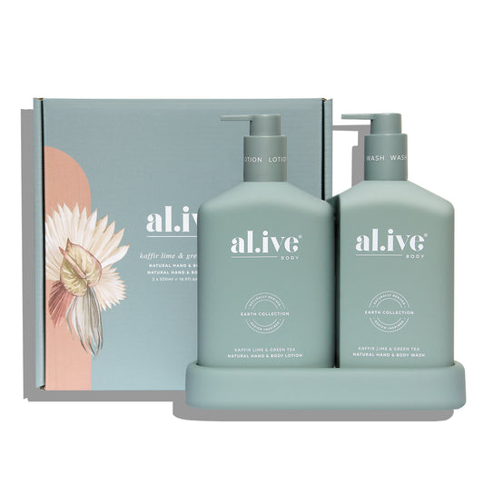 al.ive body - Kaffir Lime & Green Tea Duo