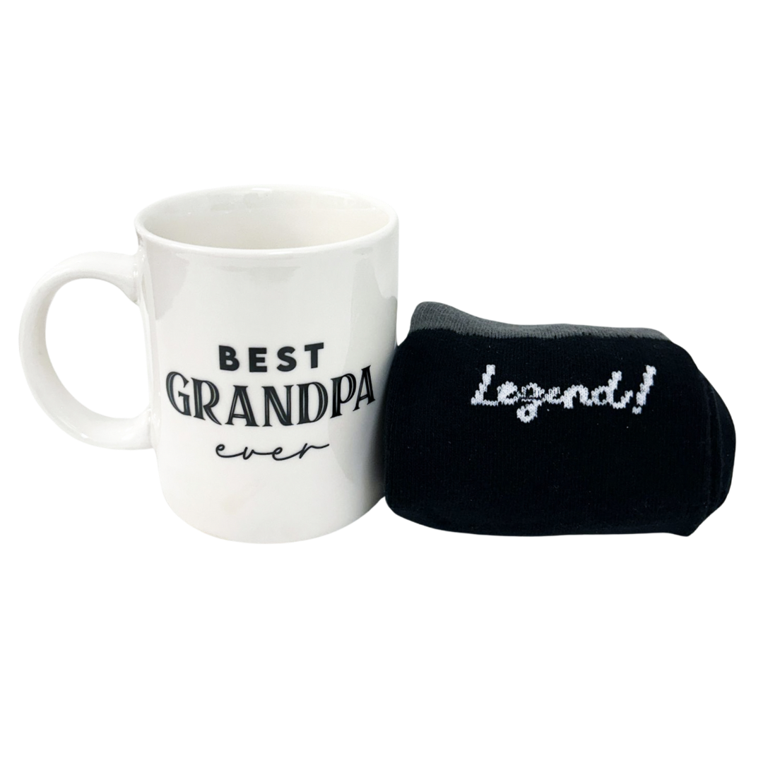 Best Grandpa Mug & Sock Set