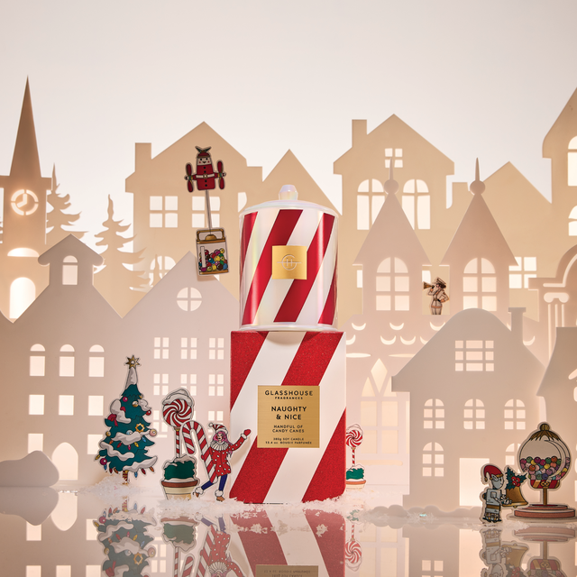 Glasshouse 380gm Candle Christmas 2025 - Naughty & Nice
