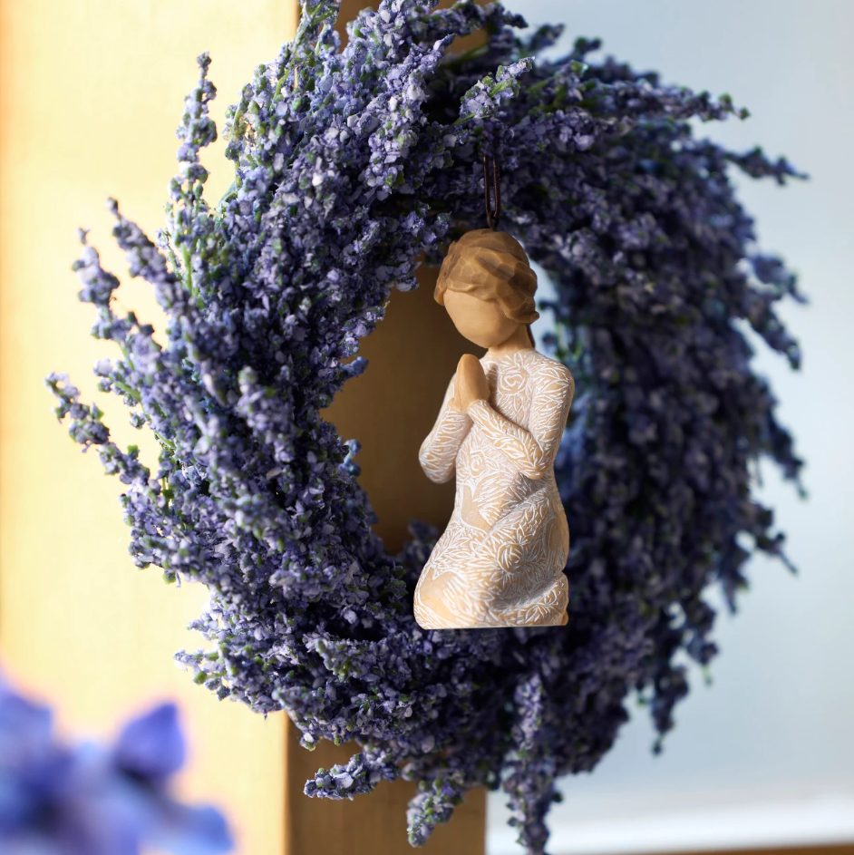Willow Tree Hanging Ornament "Prayer of Peace"