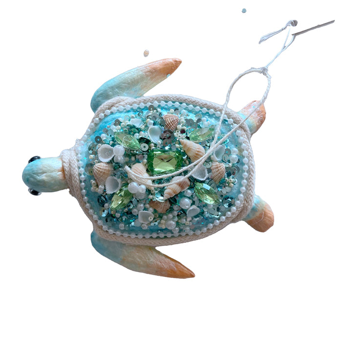 Hanging Aqua Coral Turtle