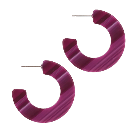 Alawa Hoop Earrings - 3 Colours
