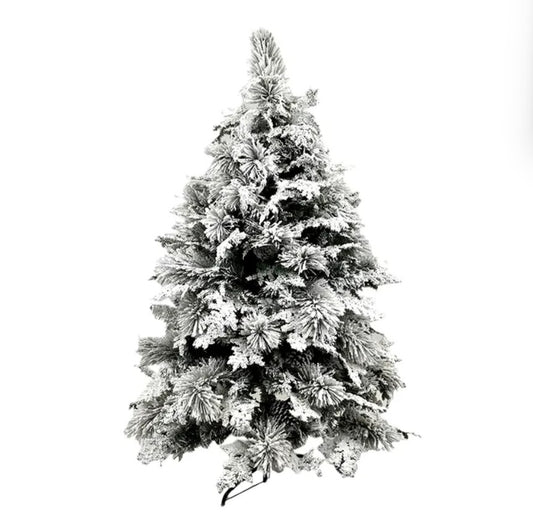 Alpine Pinecone Tree with Snow - 150cm