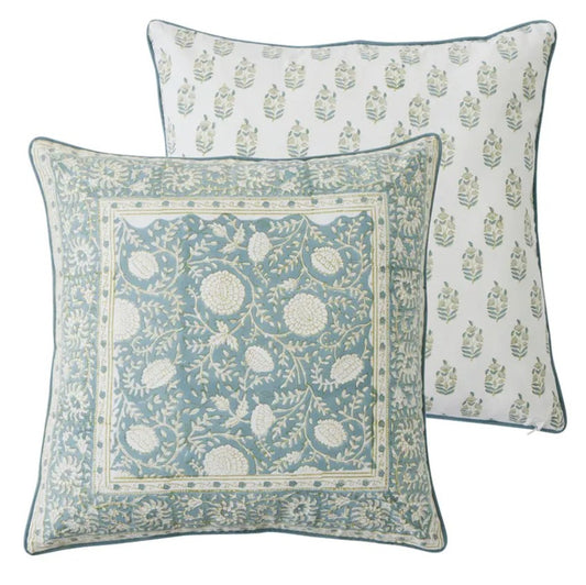 Anjali Cotton Block Cushion