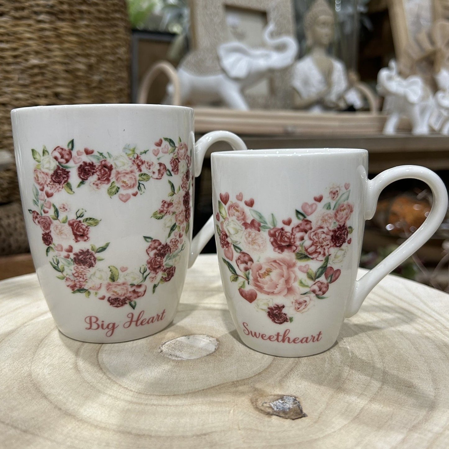 Mini Me Heart 2 Piece Mug Gift Set