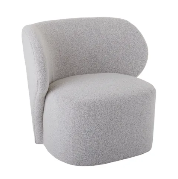 Astoria Boucle Armchair - Latte