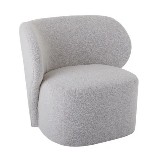 Astoria Boucle Armchair - Latte
