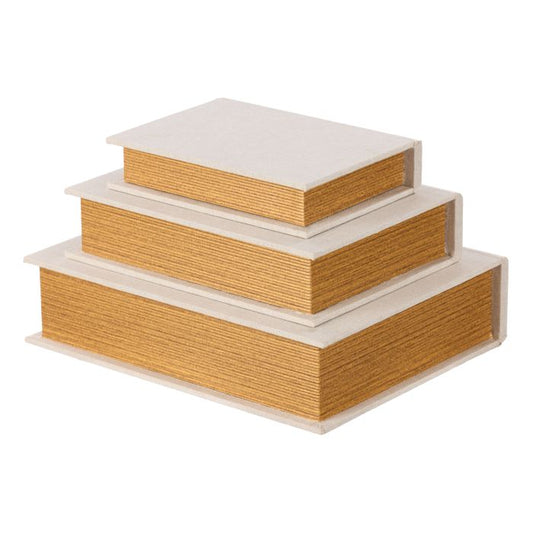 Atticus Book Box - Linen