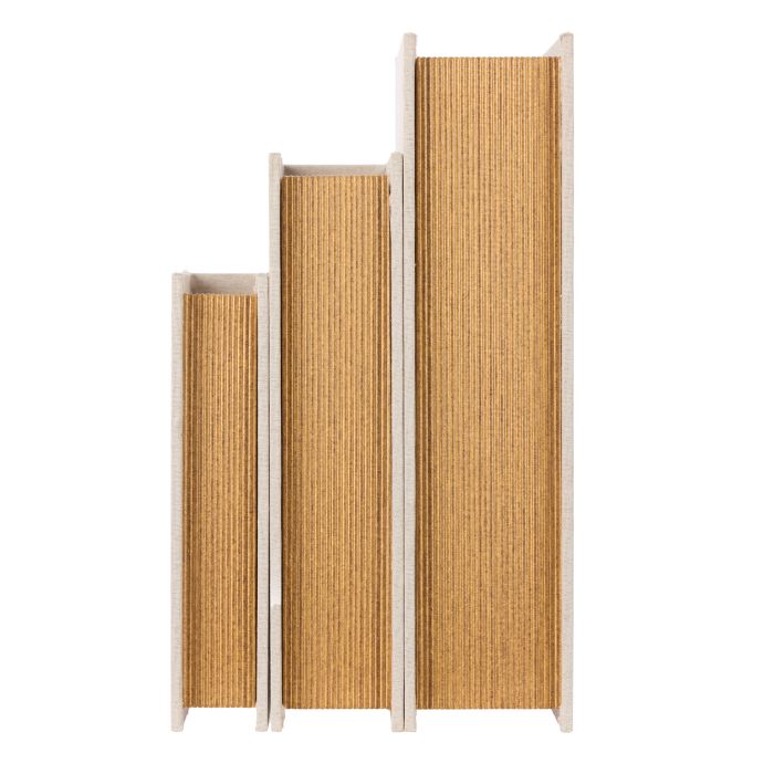 Atticus Book Box - Linen