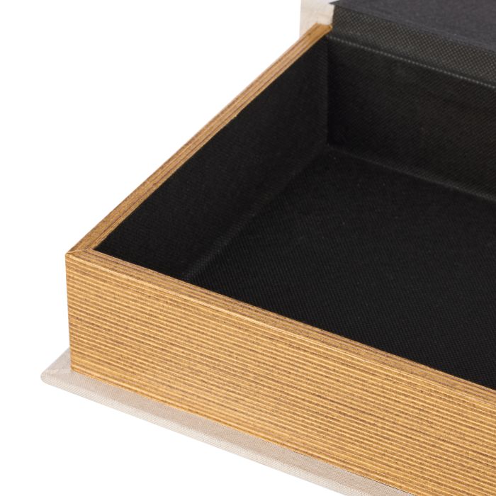 Atticus Book Box - Linen