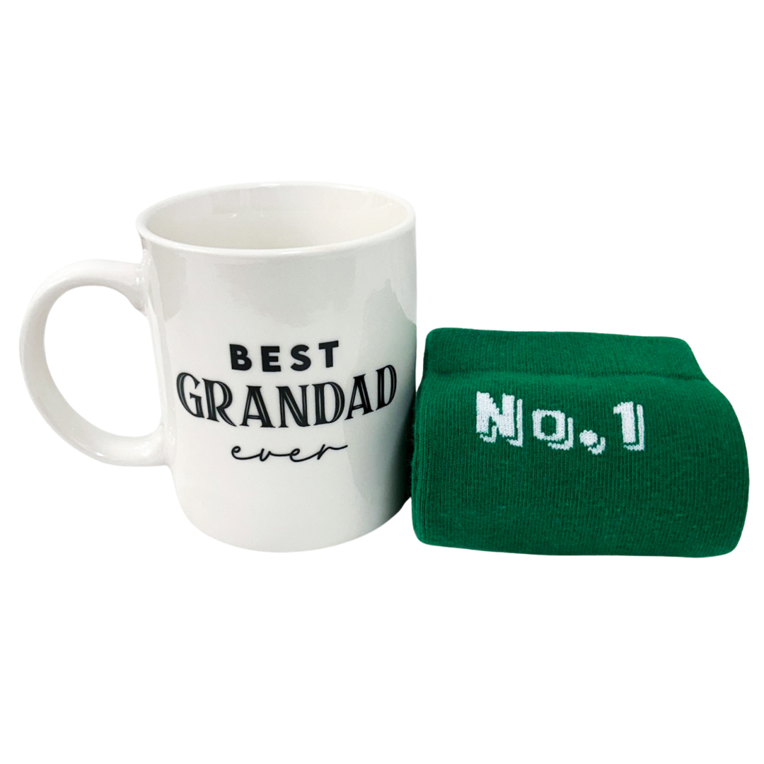 Best Grandad Mug & Sock Set
