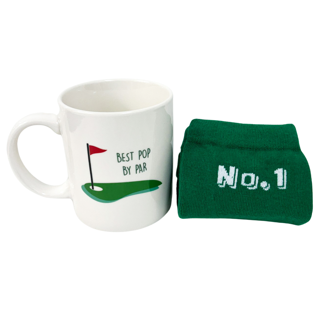 Best Pop By Par Mug & Sock Set