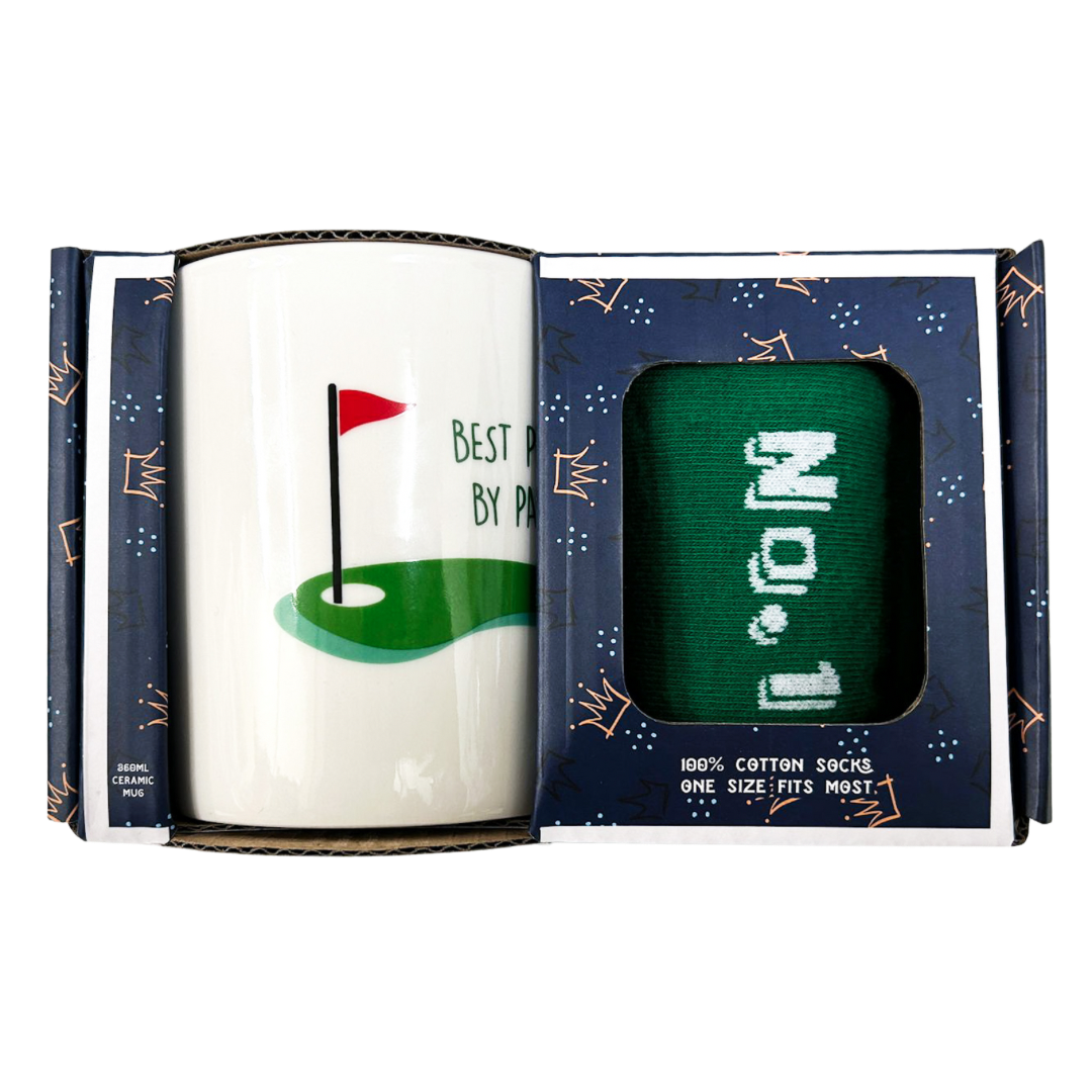 Best Pop By Par Mug & Sock Set