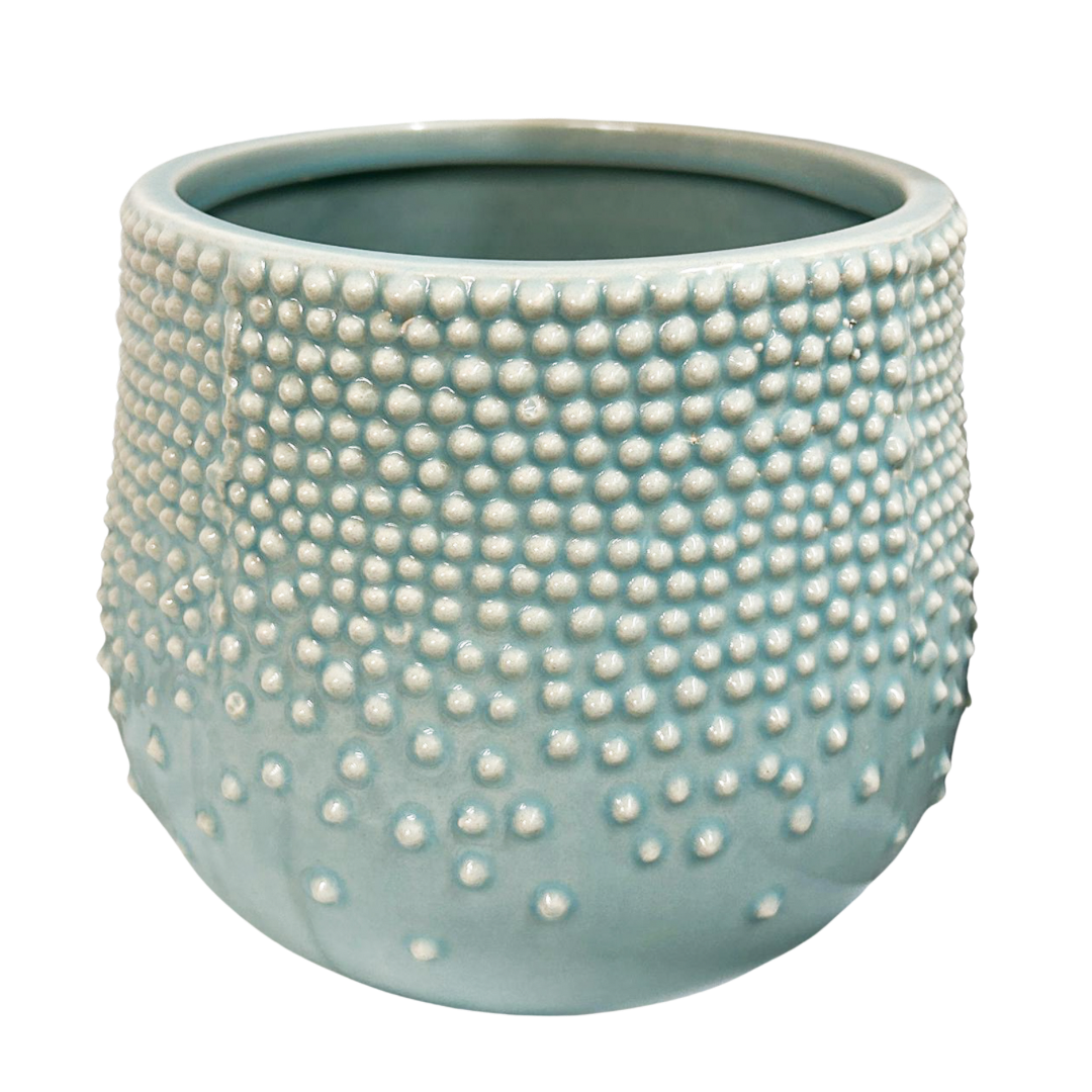 Spotted Pot - Pale Blue