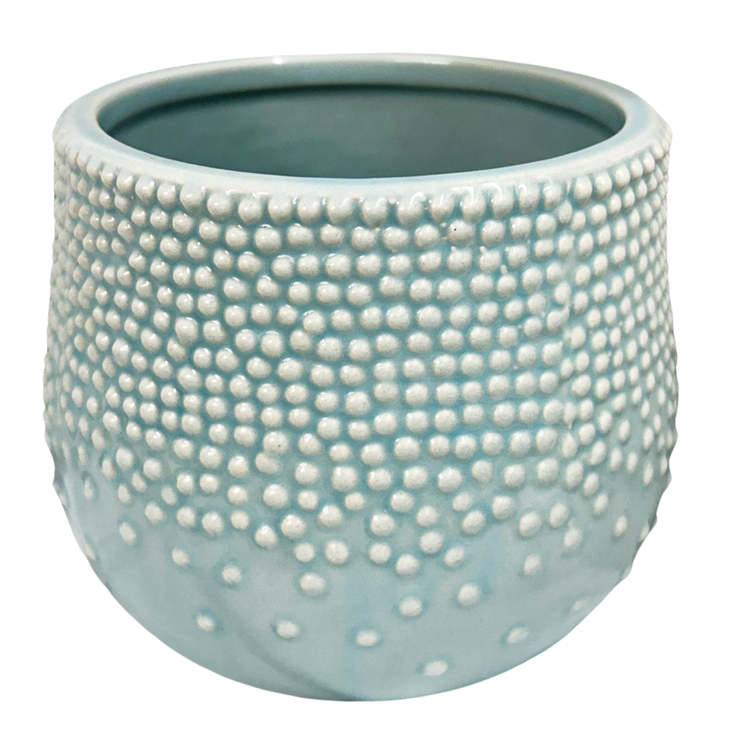 Spotted Pot - Pale Blue