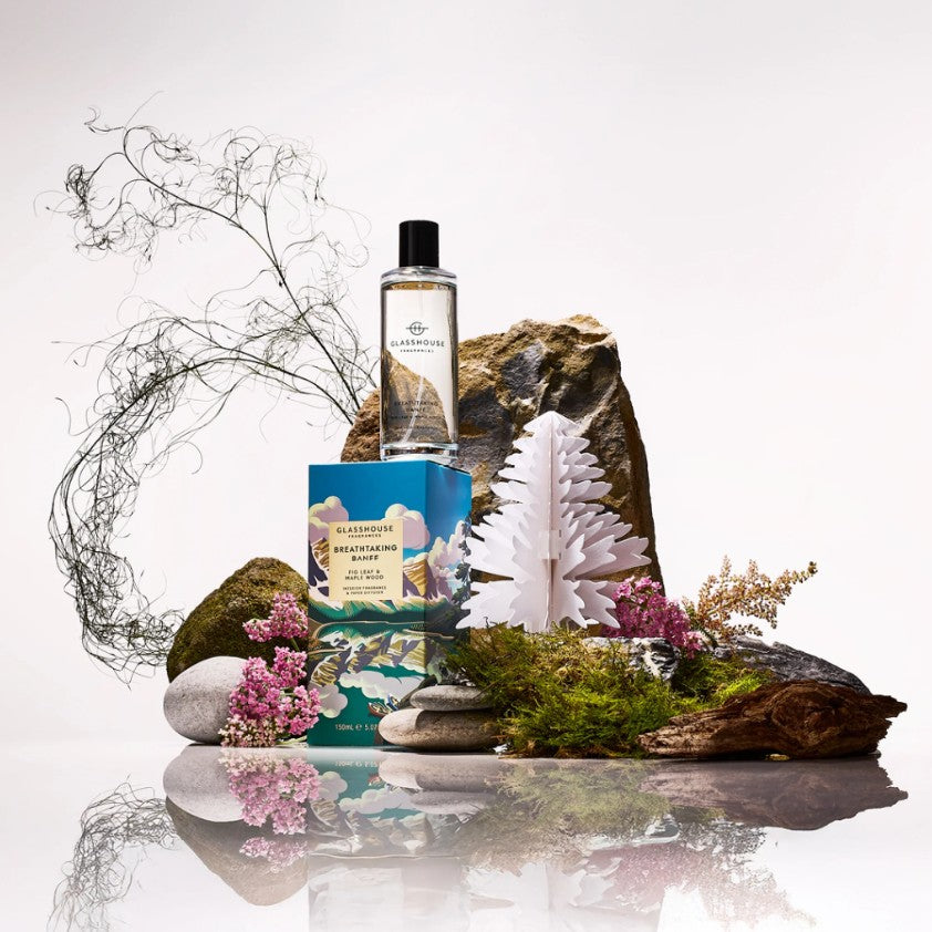 Glasshouse Ltd Ed 150ml Interior Fragrance & Paper Diffuser - Breathtaking Banff