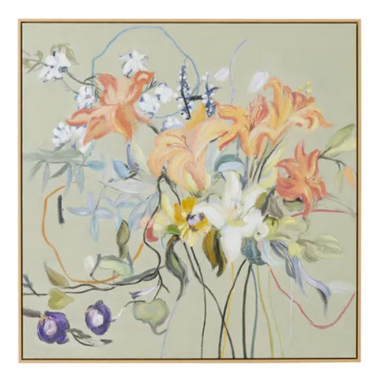 Briar Natural Frame Painting Wall Art