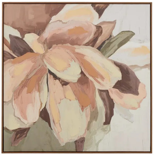 Clare Walnut Frame Wall Art