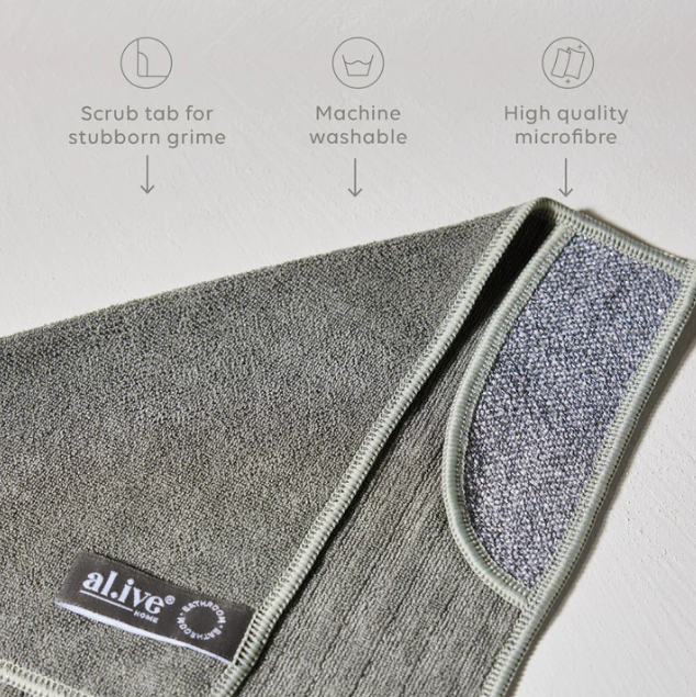 al.ive body Bathroom Microfibre Cloth