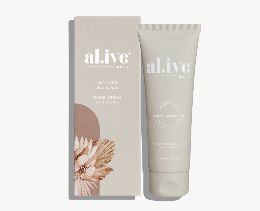 al.ive Sea Cotton & Coconut Hand Cream