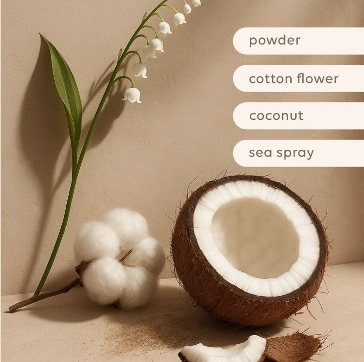 al.ive body 'Sea Cotton & Coconut' Soy Candle
