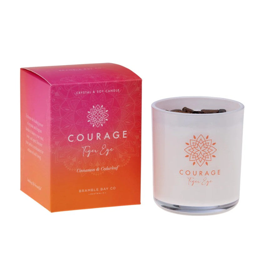 Bramble Bay Crystal Boho Candles