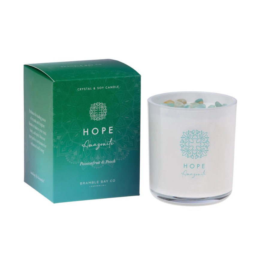 Bramble Bay Crystal Boho Candles