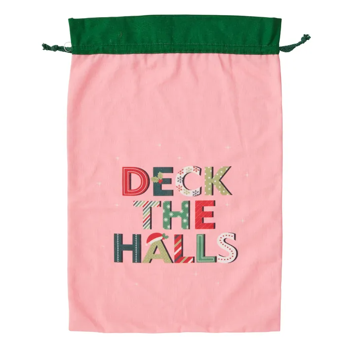 Deck the Halls Christmas Sack