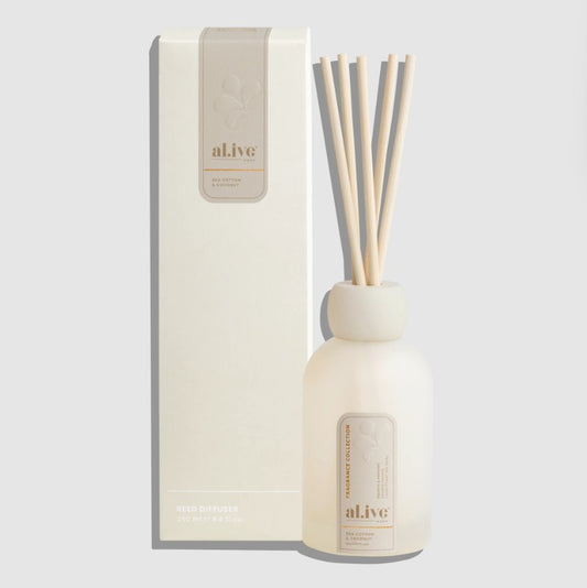 al.ive body 'Sea Cotton & Coconut' Reed Diffuser