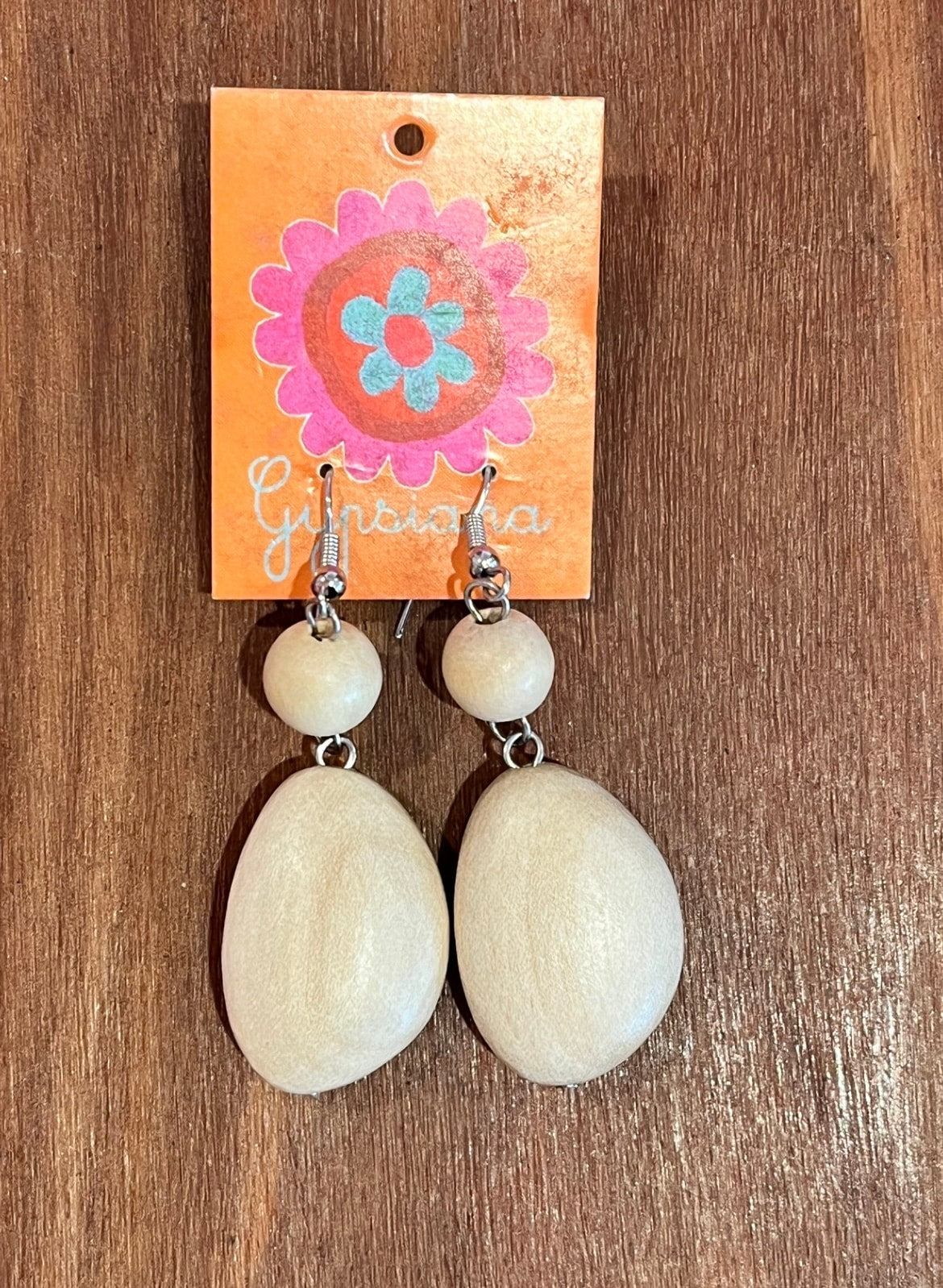 Coloured Drop Bead Earrings - 8 Colours