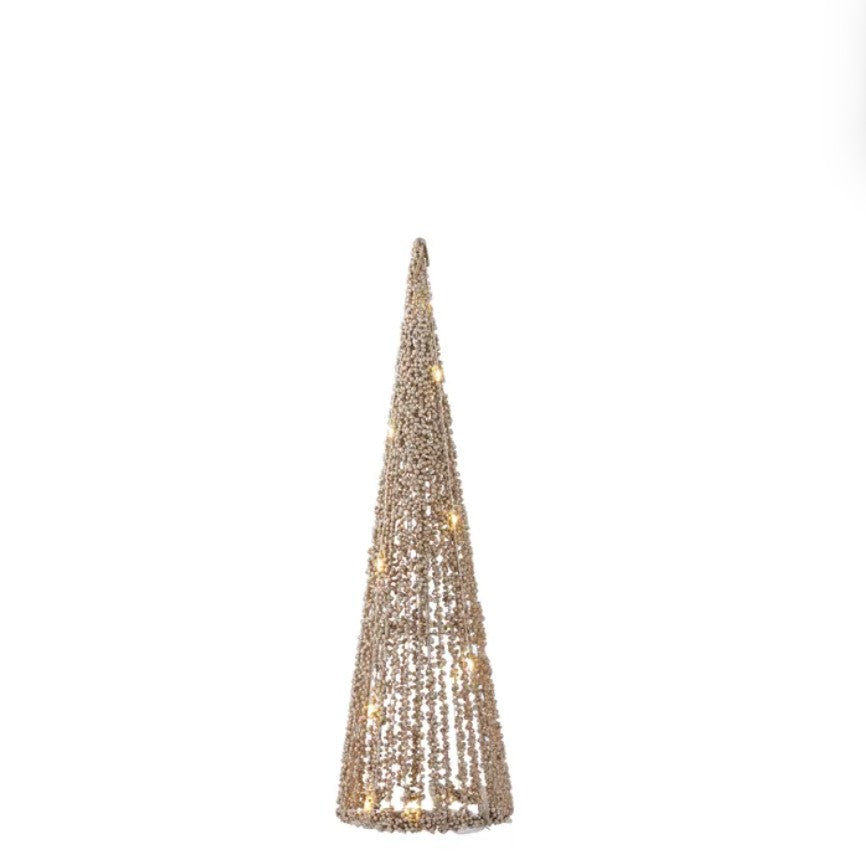 Embellished Cone LED Tree LED 40cm