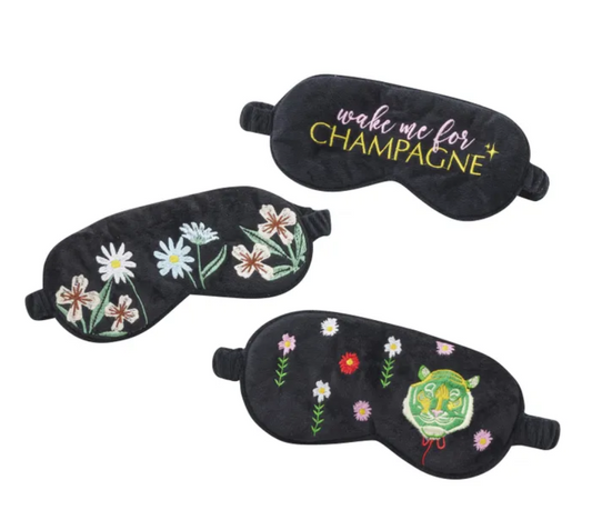 Velvet Eye Mask - 3 Styles