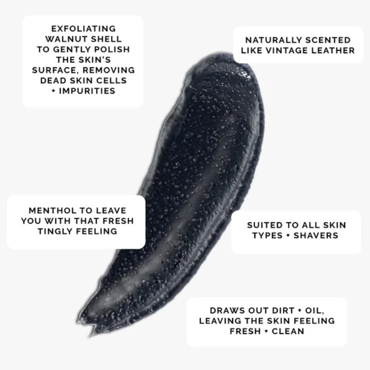 Charles + Lee Charcoal Face Scrub 100ml