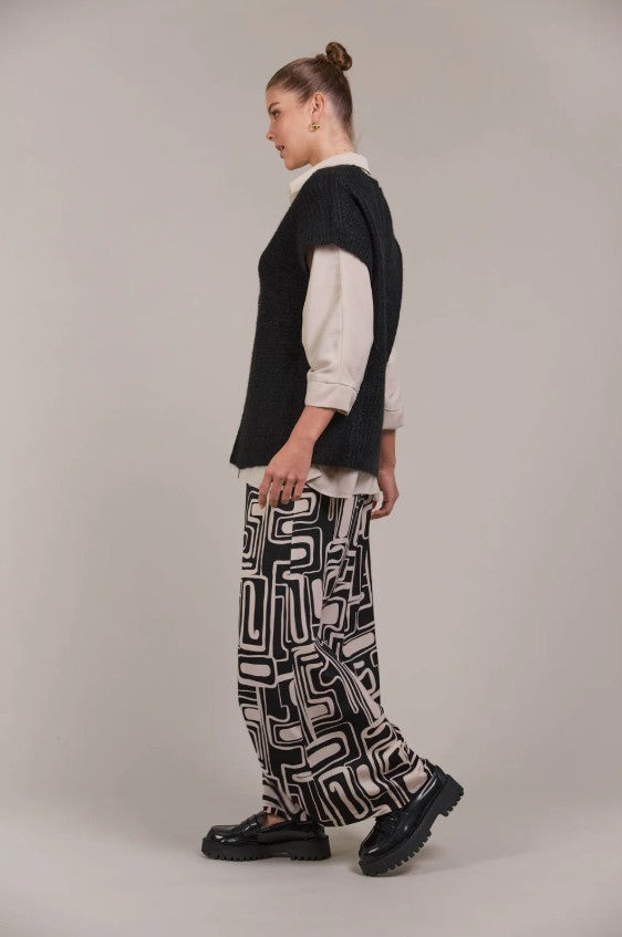 Folie Button Vest - 2 Colours