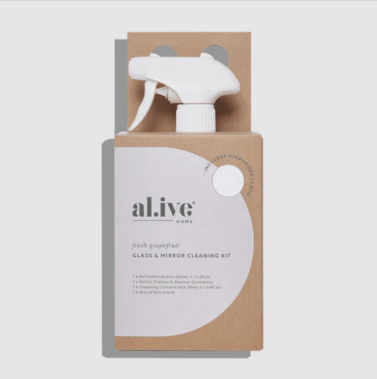 al.ive body Glass & Mirror Cleaning Kit