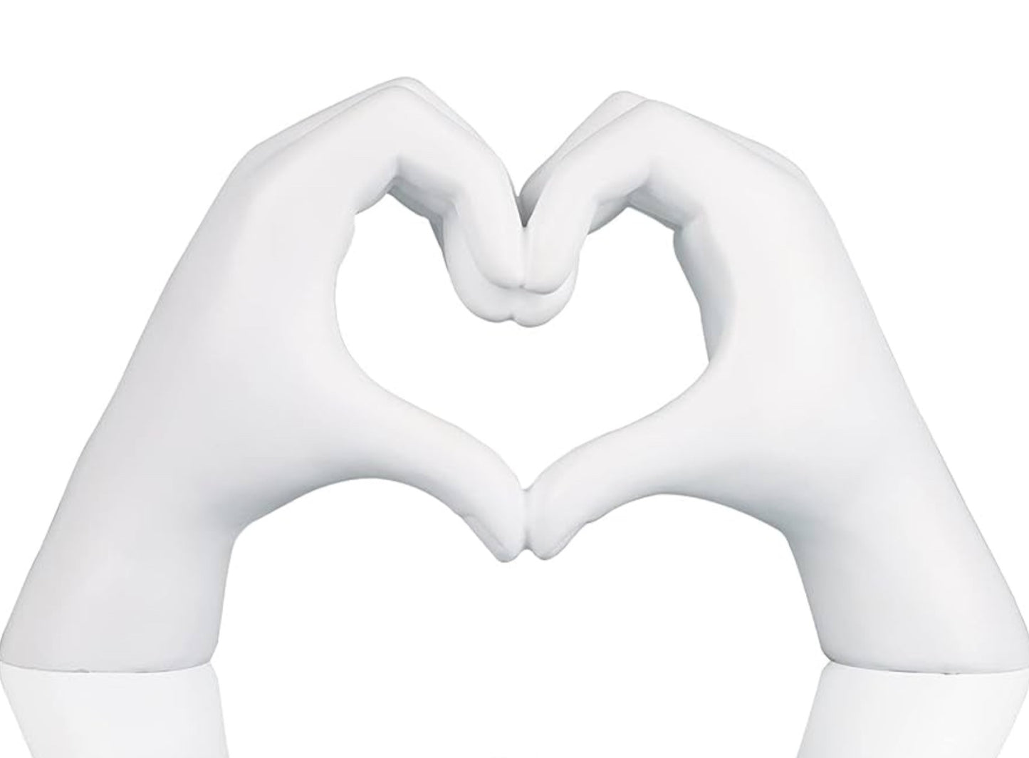 Heart Hands White