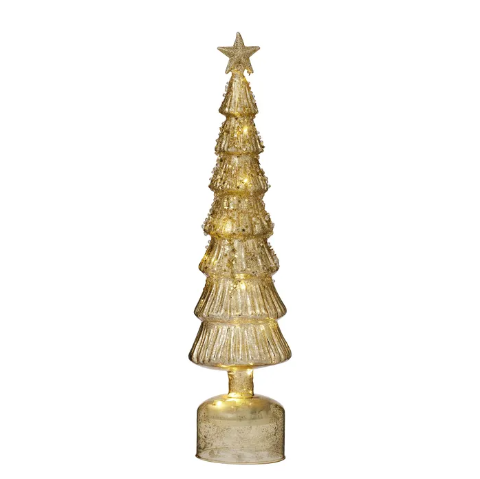 Gold LED Christmas Tree