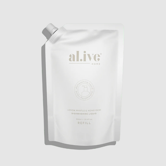 al.ive body Lemon Myrtle & Honeydew Dishwashing Liquid Refill