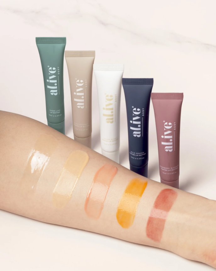 al.ive Tinted Lip Butter - 5 Scents